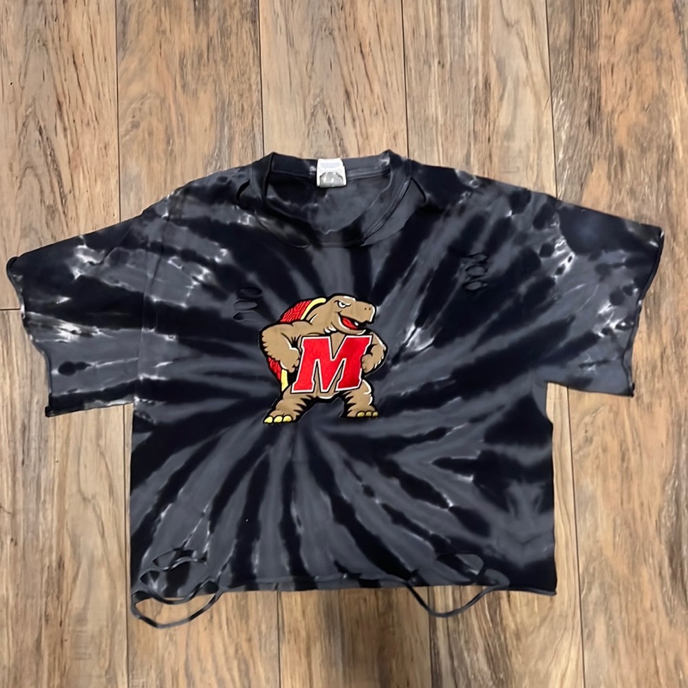 Distressed t-shirt